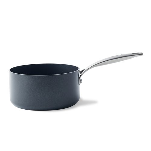 Non Communiqué Noir Casserole 18 Cm Aluminium Forgé Revêtement Céramique - Copenhagen - Greenpan - Céramique - Image 1