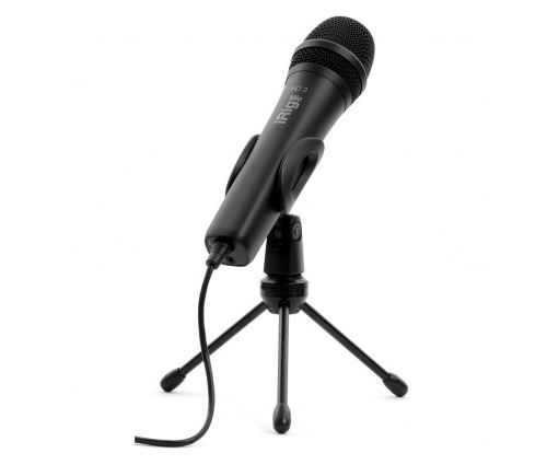 Microphone pour téléphone portable IK Multimedia iRig Mic HD 2 Type de transmission:filaire avec câble