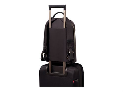 Wenger 601376 ALEXA 16 Womens Laptop Backpack, compartiment pour ordinateur portable rembourré avec iPad/tablette / eReader de poche en noir {13 Litres}