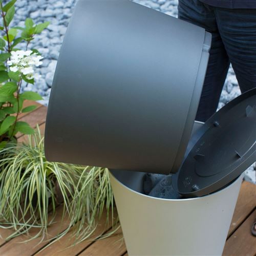 Pot de fleur design tokyo 20 grosfillex