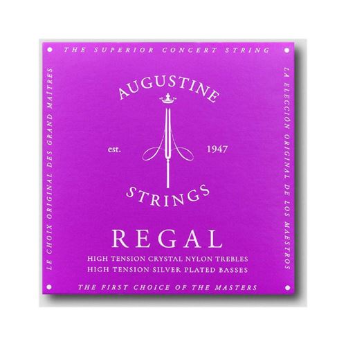 JEU DE CORDES GUITARE AUGUSTINE REGAL BLEU