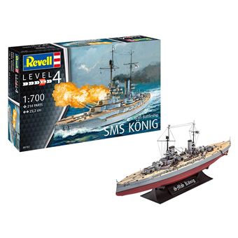 Maquette Revell WWI Battleship SMS Konig