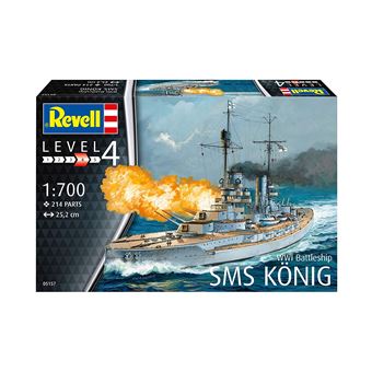 Maquette Revell WWI Battleship SMS Konig