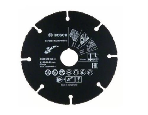 Disque à Tronçonner Carbide Multi Wheel D.125Mm - Bosch - 2608623013