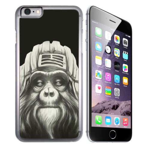 Coque pour iPhone 6 Plus et iPhone 6S Plus singe monkey aviateur