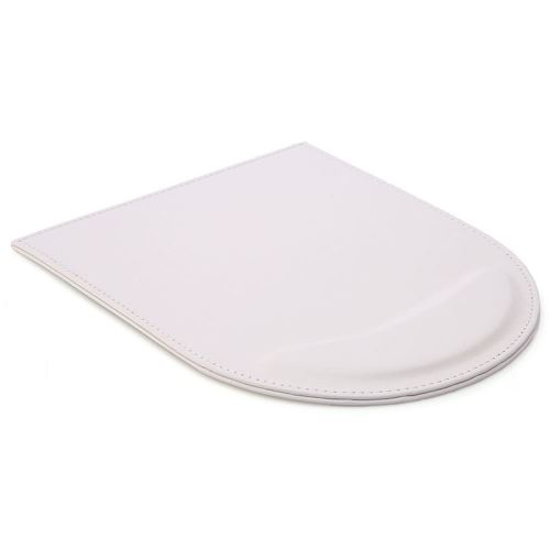 Tapis de souris en PU,200x250mm - Blanc