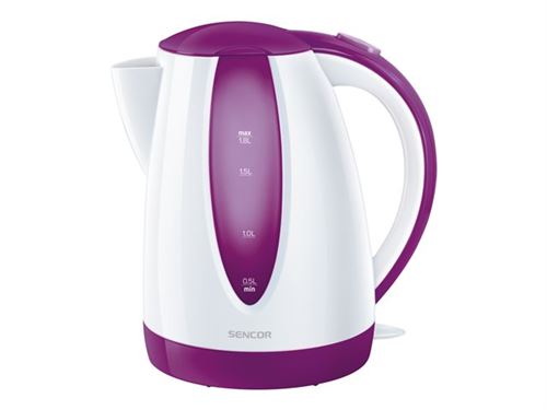 Sencor SWK 1815VT - Waterkoker - 1.8 liter - 2 kW - paars