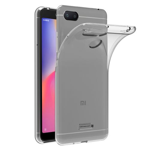 Xiaomi Redmi 6A Housse Etui Housse Coque de protection Silicone [Transparent]