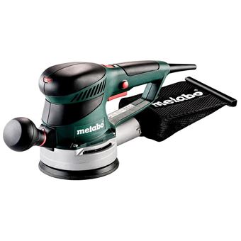 Ponceuse excentrique 320W 125mm avec coffret en plastique SXE 425 Turbotec Metabo - 1