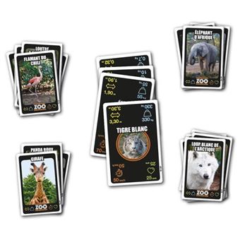 Jeu de cartes Lansay Une Saison au Zoo