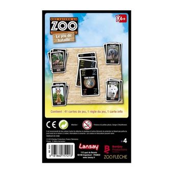 Jeu de cartes Lansay Une Saison au Zoo