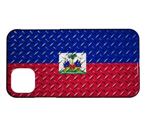 Coque rigide Compatible Pour iPhone 11 Pro Max Drapeau Haiti 05