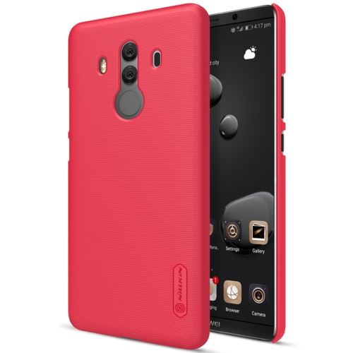 Huawei Mate 10 Pro Coque Protection Plastique Texture concave-convexe Rouge ALS53563