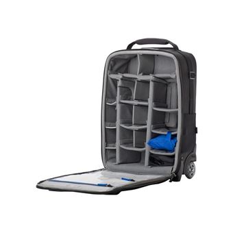Valise à roulettes pour Appareil photo avec objectifs et Tablette/Notebook Think Tank Airport TakeOff V2.0 Gris et noir