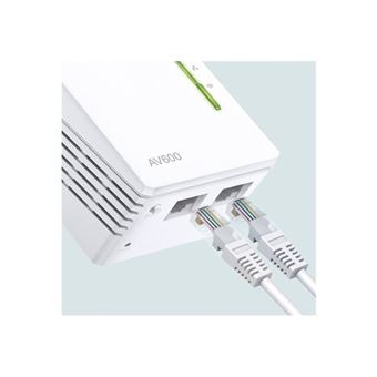 Lot De 2 Adaptateurs CPL TP-LINK AV500 Avec Prise Intégrée (TL-4015P) - Occasion