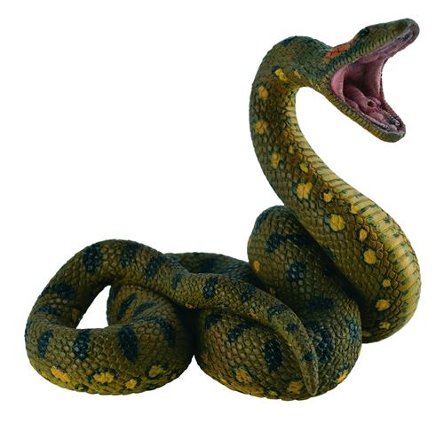 Collecta Animaux sauvages: Anaconda 8,6 x 8,4 cm vert