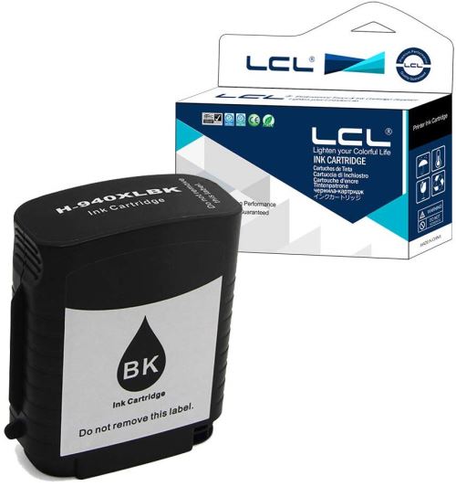 LCL Cartouche d'encre Compatible 940XL (1-Noir) Remplacement pour HP Officejet Pro 8000-A809a A811a A809n 8000 8500 –A909b A909a A909n A909g