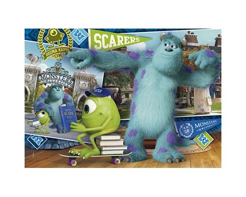 Puzzle 60 Pièces : Monstres et Compagnie : Monsters University 2, Clementoni