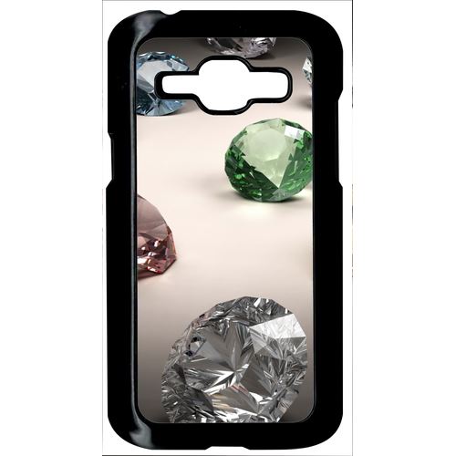 Coque Diamants Compatible Samsung Galaxy J1 Transparent