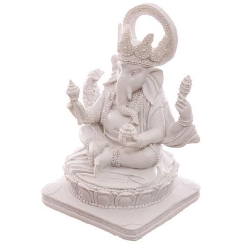 Ganesh Blanc 13.5 cm