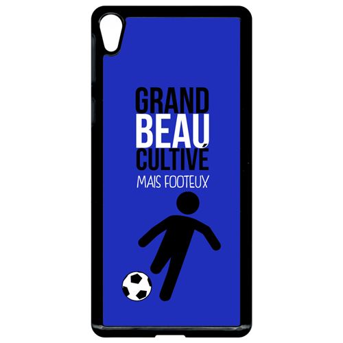 Coque sony xperia e5 grand beau cultiv mais footeux 3
