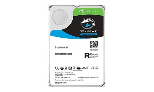 Seagate SkyHawk AI ST8000VE0004 - Vaste schijf - 8 TB - intern - 3.5 - SATA 6Gb/s -buffer: 256 MB - met Seagate Rescue Data Recovery