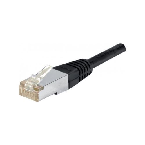DEXLAN Cordon RJ45 catégorie 6A F/UTP noir - 0,5 m