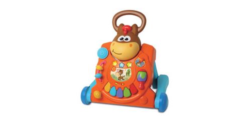 Trotteur table et centre d'activités cheval