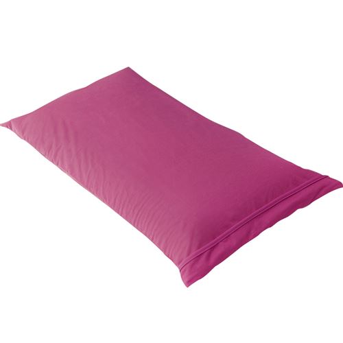 FRESH - Taie d'Oreiller 60x60cm Fuchsia Imperm&eacute;able et Respirante -
