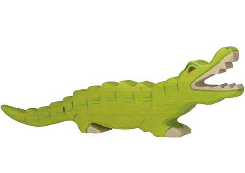 Figurine en bois Crocodile HOLZTIGER