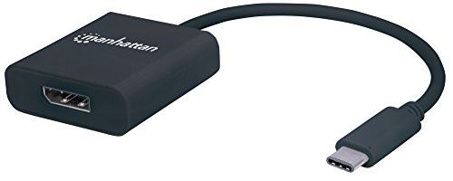 Manhattan 152020 usb 3.1 convertisseur de type c mâle vers displayport femelle noir