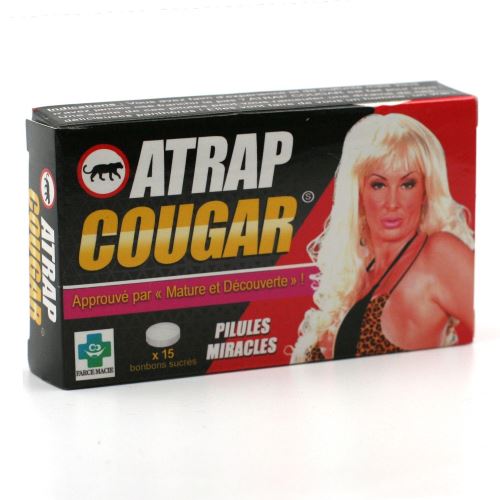 STC - Boite de Médicament Bonbon Humoristique – Atrap Cougar