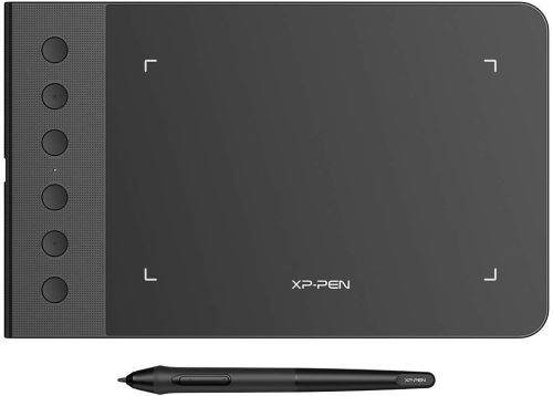 XP-PEN Tablette Graphique G640S Tablette Graphique avec 6 Raccourcis à Stylet 8192 Niveaux pour Dessin Peinture Signature Jouer OSU