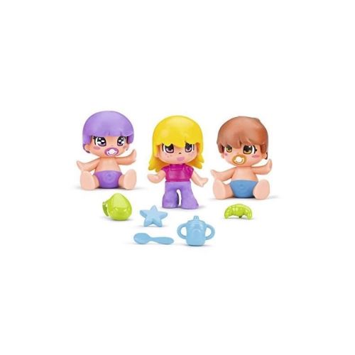 PINYPON - Pack de 3 Figurines de l'univers bébés - Modele 2