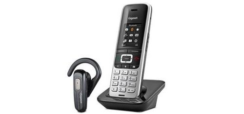 Téléphone fixe sans fil Gigaset S850 500 numéros - 22 tonalités - Bluetooth + casque