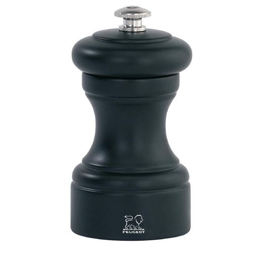 Peugeot - Moulin à poivre manuel en bois couleur noir mat 10 cm