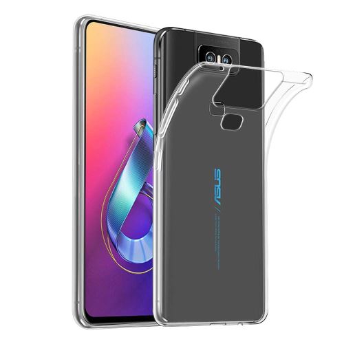 Coque Asus Zenfone 6 ZS630KL Souple Transparente flexible Bumper en Gel TPU Silicone Invisible Antichoc - Accessoires Pochette Case