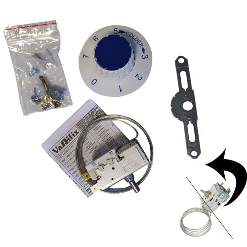 Whirlpool Thermostat (101948-22895) Réfrigérateur, Congélateur As0000154, 481927129103 Whirlpool, Bauknecht, Laden, Ignis, Ikea Whirlpool, Rosieres, Candy, Brandt, Radiola, Ariston Hotpoint, De Dietrich, Far, Hoover, Philips - 101948_3662894577104