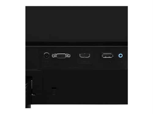 LG 24MP59G-P - LED-monitor - 24 (23.8 zichtbaar) - 1920 x 1080 Full HD (1080p) - IPS - 250 cd/m² - 5 ms - HDMI, VGA, DisplayPort - zwart, rode accenten