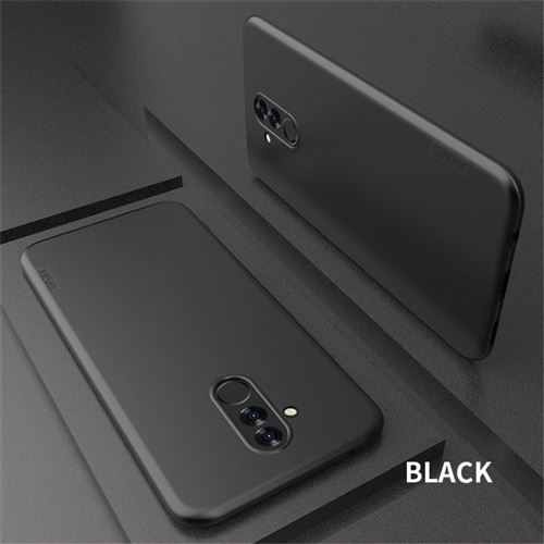 Coque en TPU ultra-slim givré noir pour votre Huawei Mate 20 Lite/Maimang 7