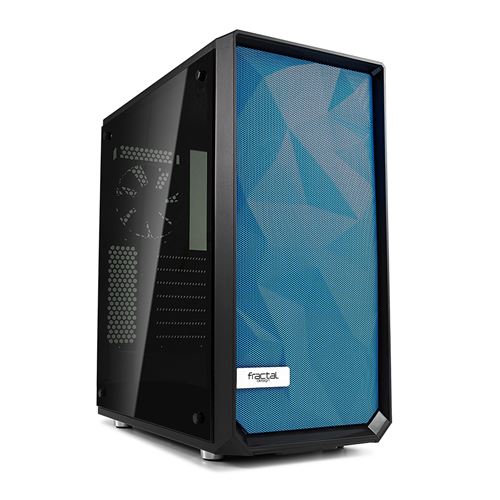 fractal design color mesh panel bleu noir