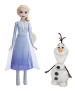 Set de 2 poupées Disney Frozen La Reine des Neiges 2 Elsa et Olaf