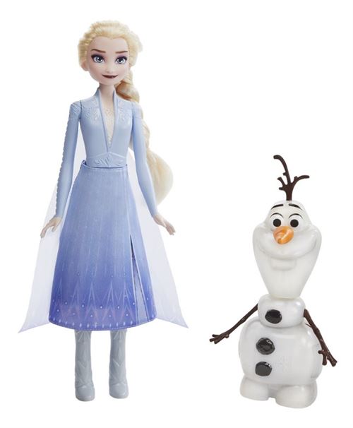 Set de 2 poupées Disney Frozen La Reine des Neiges 2 Elsa et Olaf
