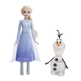 Set de 2 poupées Disney Frozen La Reine des Neiges 2 Elsa et Olaf