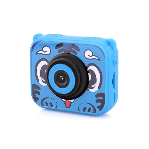 Appareil photo numérique pour enfants étanche Bleu
