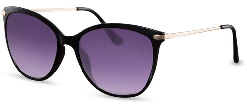 CWI lunettes de soleil dames papillons noir/violet (CWI1628)