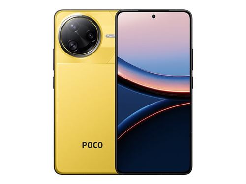 Xiaomi POCO F7 Ultra - 5G smartphone - double SIM - RAM 12 Go / Mémoire interne 256 Go - écran OEL - 6.67 - 3200 x 1440 pixels (120 Hz) - 3 x caméras arrière 50 MP, 50 MP, 32 MP - front camera 32 MP - jaune