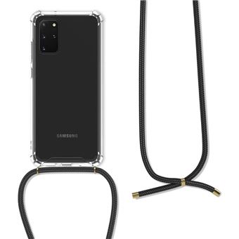 Coque Transparente Avec Cordon Pour Motorola Edge 60 - Silicone TPU, Lanière Réglable, Antichoc