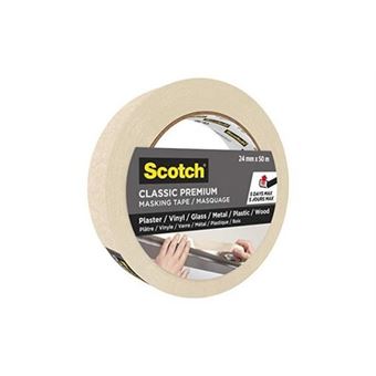 Ruban de masquage classique - beige - 50mx48mm 3M SCOTCH® : le