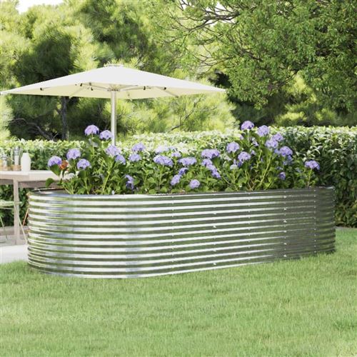 Vidaxl Argent Lit Surélevé Jardin É - Image 3